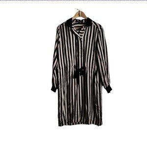 RIANI stripe long sleeve Dress